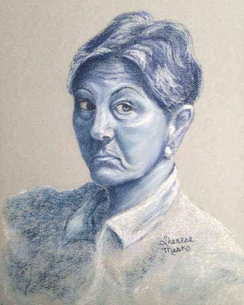 Self-portrait BLUE