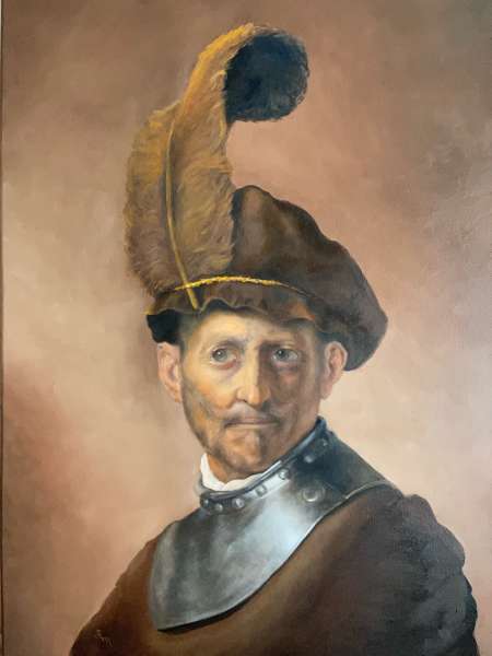 Old Man in Military Costume/after Rembrandt 