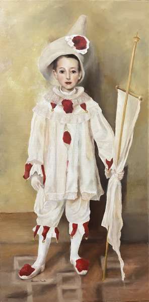 The Little Pierrot / after Cesare Tallone